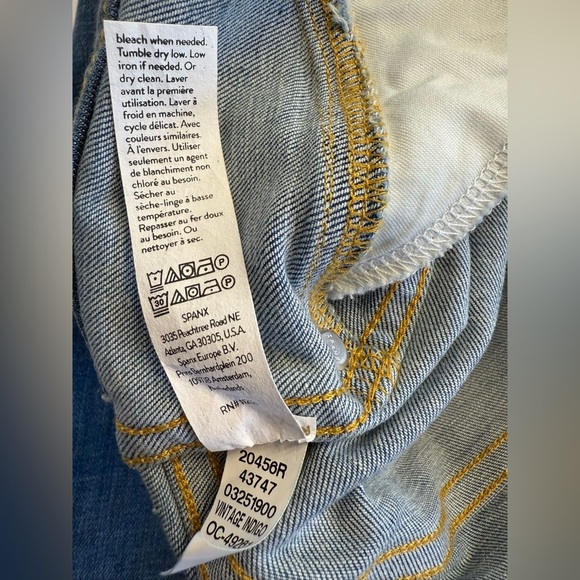NWT Spanx Flare Jeans in Vintage Indigo Size Medium - Picture 6 of 12